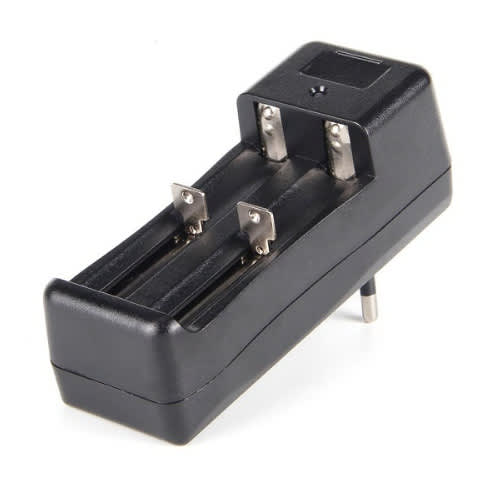 Universal Li-ion Rechargeable Dual Battery Charger