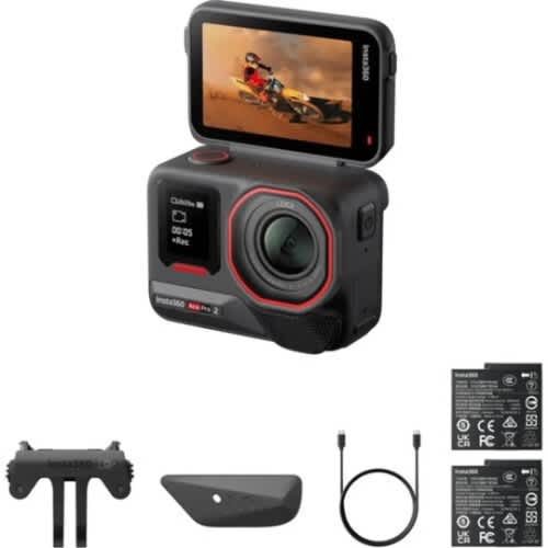 Insta Natural Insta360 Ace Pro 2 Dual Battery Ai-Powered Action Camera