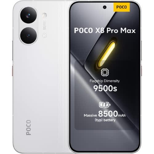 POCO X8 Pro Max 5G - 6.83" - 512GB ROM - 12GB RAM - Dual SIM - Fingerprint - 8500mAh - White