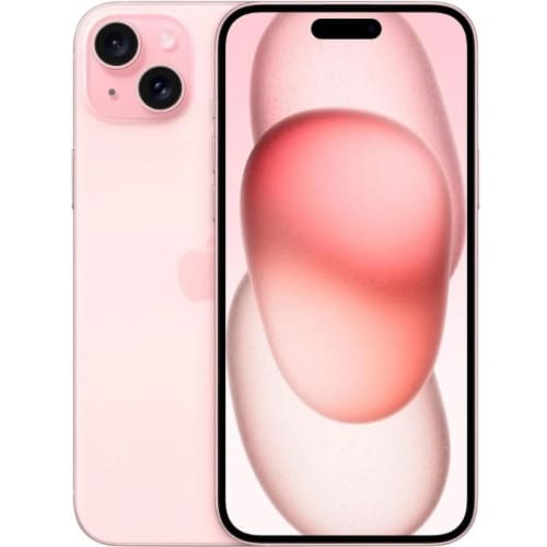 iPhone 15 Plus - 6.7" - 256GB ROM - 6GB RAM - Single Sim - iOS 17 - 4383mAh – Pink