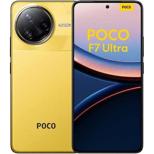Poco F7 Ultra - 6.67" - 512GB ROM - 16GB RAM - Dual SIM - Fingerprint - 5300mAh - Yellow