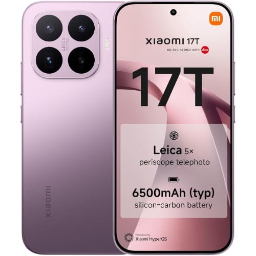 17T 5G - 6.59" - 512GB ROM - 12GB RAM - Dual SIM - Fingerprint - 6500mAh - Violet