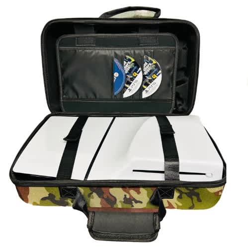 Travel Storage Bag For Ps5 Slim - Camo