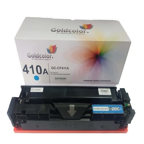 Goldcolor 410a Cyan Toner Cartridge - CF411A