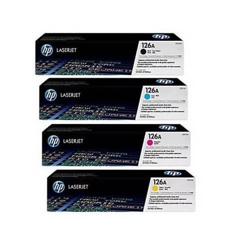 126a LaserJet Toner Cartridge - Multi-Pack All Colors
