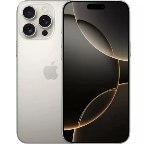 iPhone 16 Pro - 6.3" - 256GB ROM - 8GB RAM - Single Sim – 5G - 3582mAh – Natural Titanium