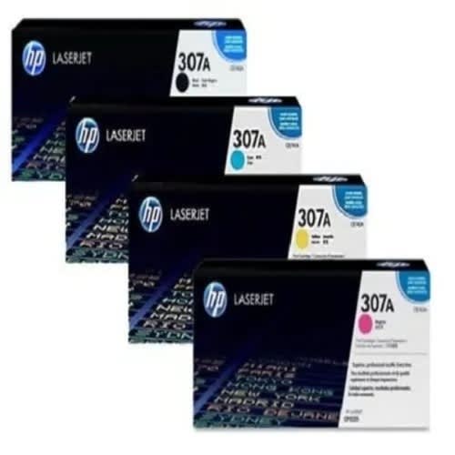 Set Of 307a Laser Toner Cartridge - Black - Cyan - Yellow - Magenta