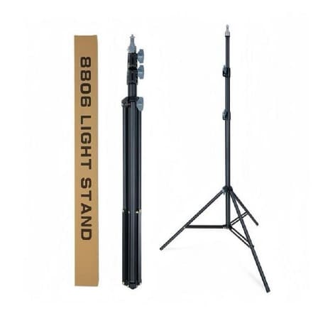 Light Stand 8806 - 2m 200cm 78" 6.5 Feet Lightweight Thick Stand