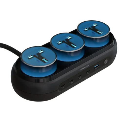 Powerology Holix Gan Multi-port Power Station Black