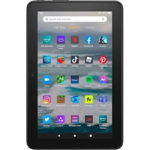 Amazon Fire 7 Tablet - 12th Gen – 32gb Storage - 2gb Ram – Denim Blue