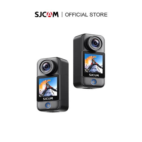 Sjcam C400 Pocket Action Camera Wifi 4k Hd Sensor Touchscreen, Vlog Wearable Cam 7 Hours battery