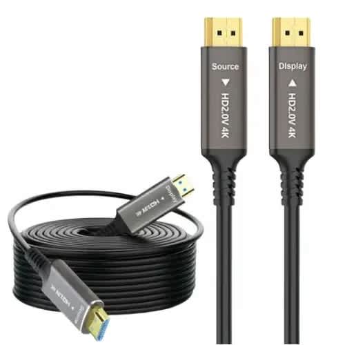 Ultra Hd 2.0 High Speed Fiber Optic Hdmi Cable- 50m