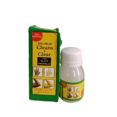 Knuckle Clean And Clear Oil - For Black Knuckles - 30g
