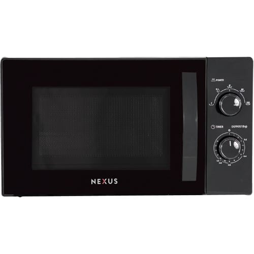 8 Menu Solo Microwave And Grill - Black - 20L - 850W