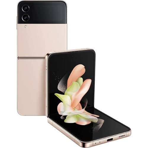 Galaxy Z Flip 4 - 6.7" 256GB ROM 8GB RAM - Single Sim -5G- 3700mAh - Pink Gold