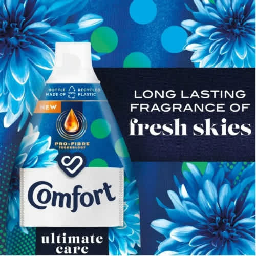 Ultimate Care Fresh Sky Concentrated Fabric Conditioner - 58w - 870ml X3