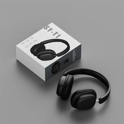 Wireless Spatial Sound Effective Foldable Gaming Headset - Sy-t1
