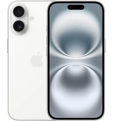 iPhone 16 Plus - 6.7" - 256GB ROM - 8GB RAM - Single Nano Sim – 5G - 4674mAh - White