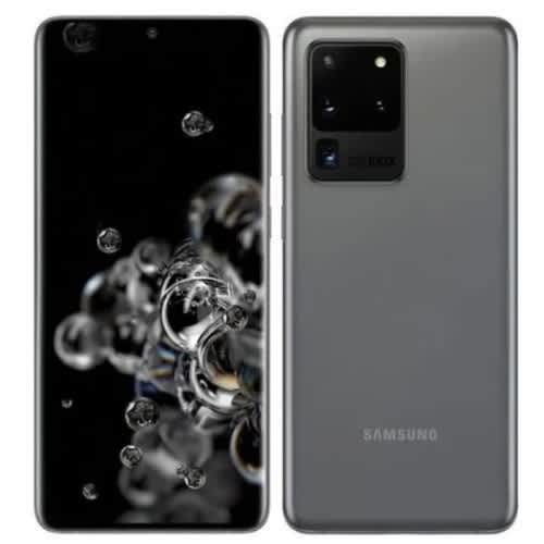 Galaxy S20 Ultra 5G - 6.9" -128GB ROM - 12GB RAM - Single Sim - 5000mAh + Pouch & Screen Guard - Grey