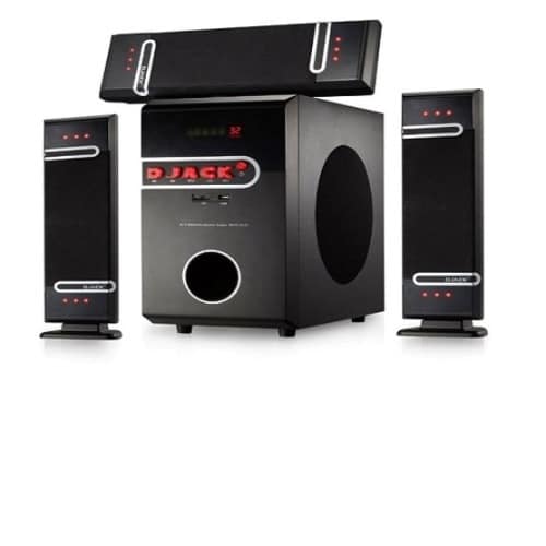 Powerful 3.1 Bluetooth Home Theater System Dj-d3l