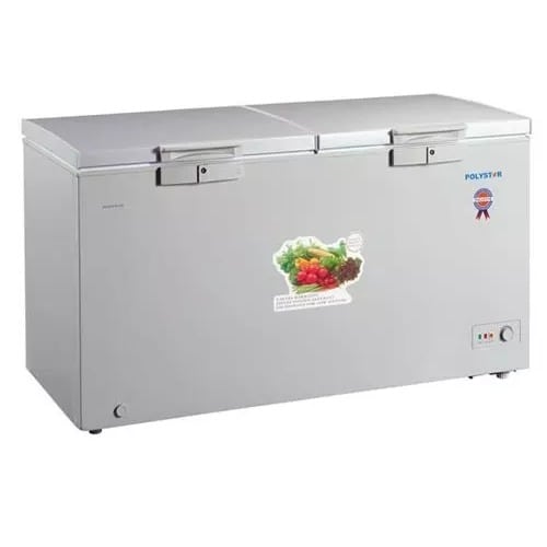 Double Door Chest Freezer - 519 Litres - Pvcf519lgr