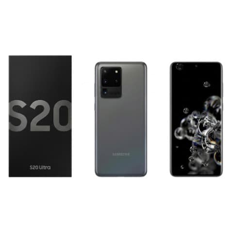 Galaxy S20 Ultra - 128GB ROM - 12GB RAM - 5g - 6.9" - Dynamic Amoled - 2 Sim - 5000mAh - Grey