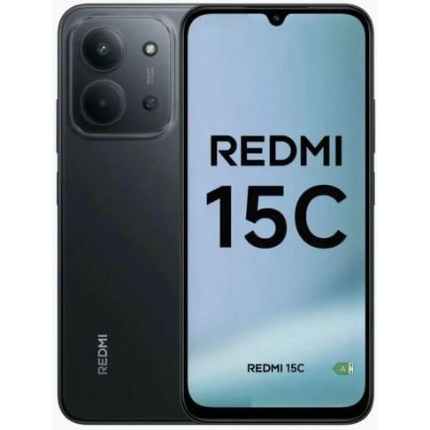 Redmi 15c 5g 4GB RAM- 128GB ROM- 6000mAh- Midnight Black