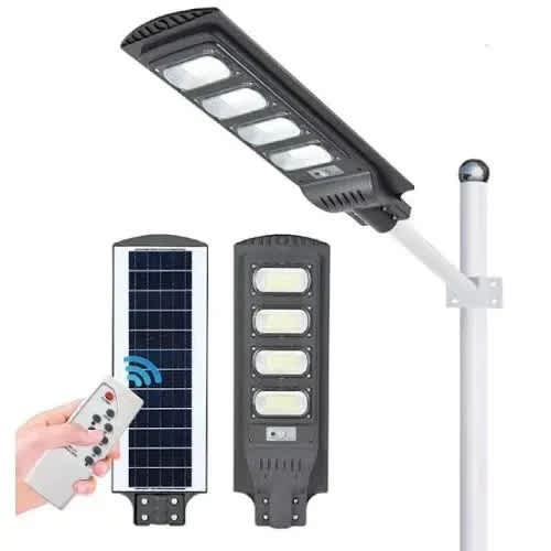 Solar-street Light With Pole- 4face - 1000W