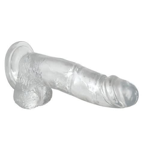 Transparent Dildo Sex Toy -8"