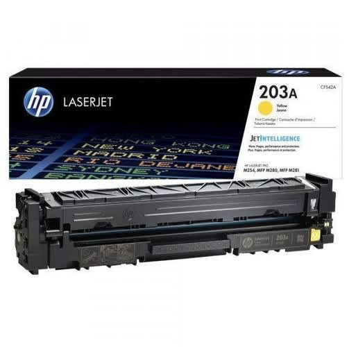 Hp 100% 203a Yellow Toner Catridge