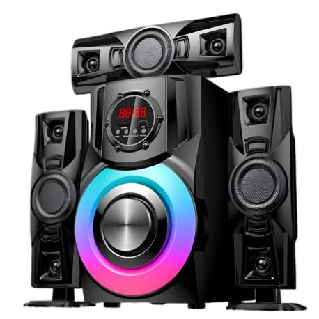 Djack Ak-2903 Hi-fi Multimedia Speaker System – 3.1 Channel Home Theater With Bluetooth