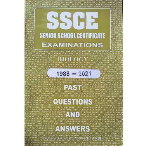 Ssce Biology Past Questions For Waec, Neco, Gce Preparation