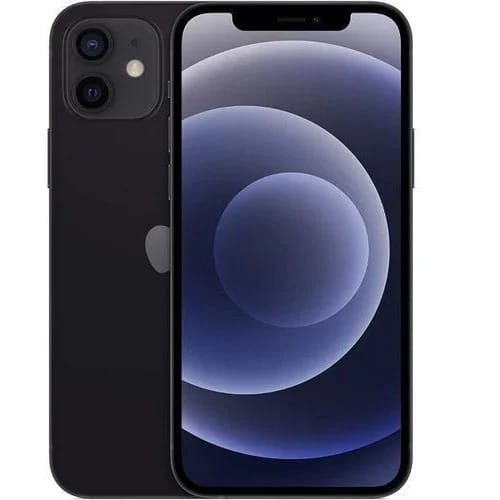 iPhone 12 - 6.1" - 128GB RAM - 4GB RAM - Single Sim - 2815mAh -  Black - Renewed