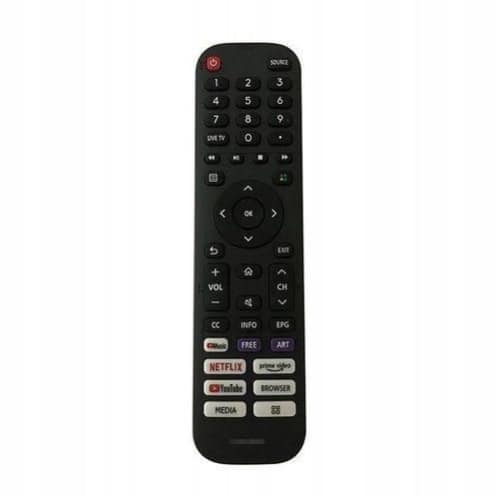 Hisense Replacement Remote Control For 4k Uhd Led Smart Tv
