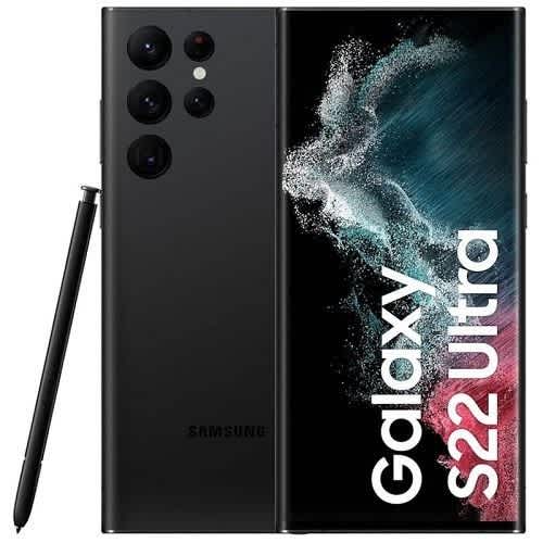 Galaxy S22 Ultra 5g - 6.8" -- 256GB ROM - 12GB RAM - Single Sim - 5000mAh - Black