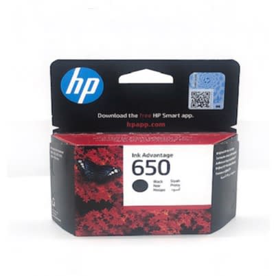 HP 650 Black Ink Cartridge
