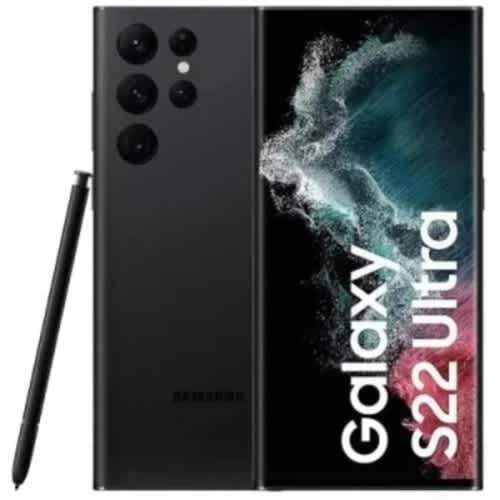 Galaxy S22 Ultra 5G - 6.8" - 256GB ROM - 12GB RAM - Single Sim - 5000mAh - Black