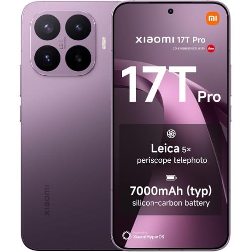 17T Pro 5G - 6.83" - 1TB ROM - 12GB RAM - Dual SIM - Fingerprint - 7000mAh - Violet
