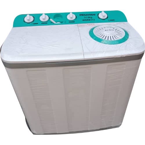 11kg Wash + 6.5kg Spin Twin Tub Washing Machine - Wsrb113