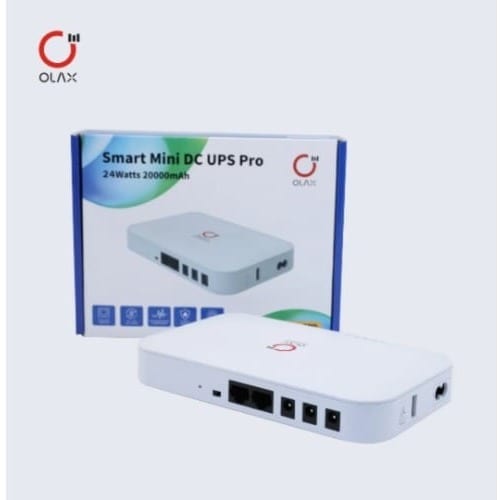 Mini Multifunction Ups Poe For Cctv Camera & Wifi Router - 20000mah Olax