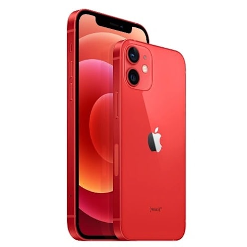 IPhone 12 - 6.1" - 128GB ROM- 4GB RAM - Single Sim - 2815mAh - Red - Renewed