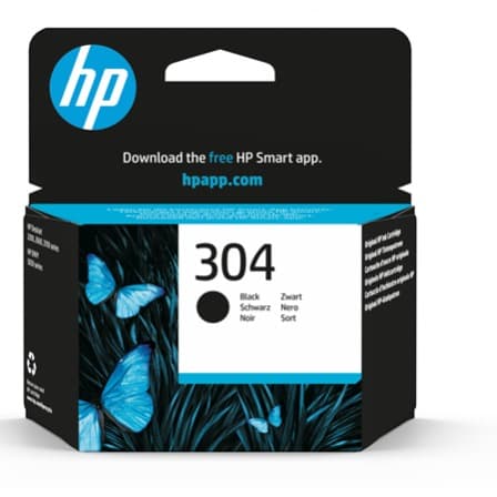 HP 304 Ink Cartridge -  Black