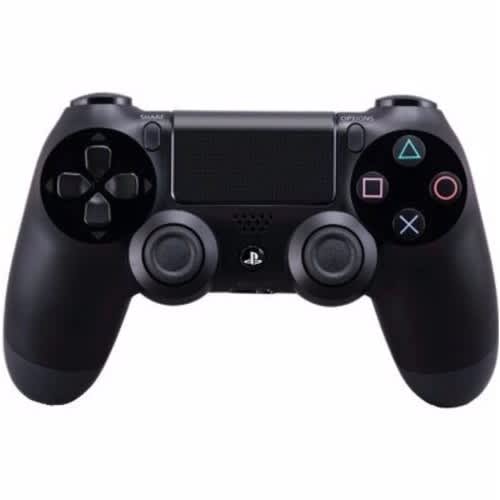 Sony Ps4 Dualshock 4 Wireless Controller Black - With Charging Cable