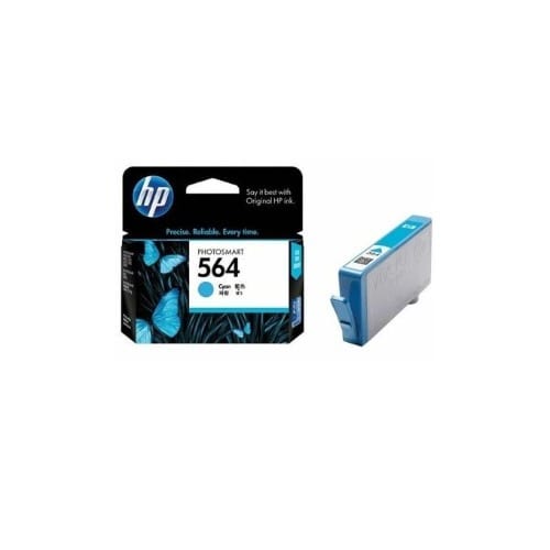 564 Cyan Genuine Ink Cartridge - cb318wn