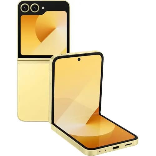 Galaxy Z Flip 6 - 6.7" - 512GB ROM - 12GB RAM - 5G - Single Nano Sim + eSim - 4000mAh - Yellow