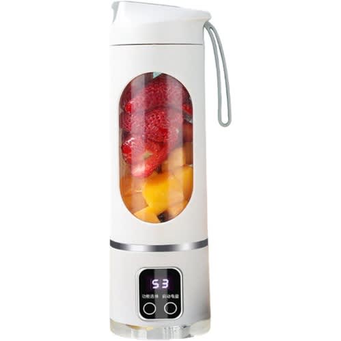 Usb Wireless Small Juicer Machine - White - 450ml - 50w