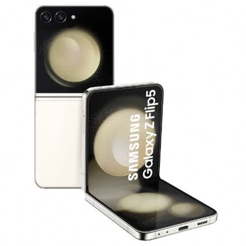 Galaxy Z Flip 5 - 6.7" - 512GB ROM - 8GB RAM - 5G - Nano + eSIM - Fingerprint - 3700mAh - Cream