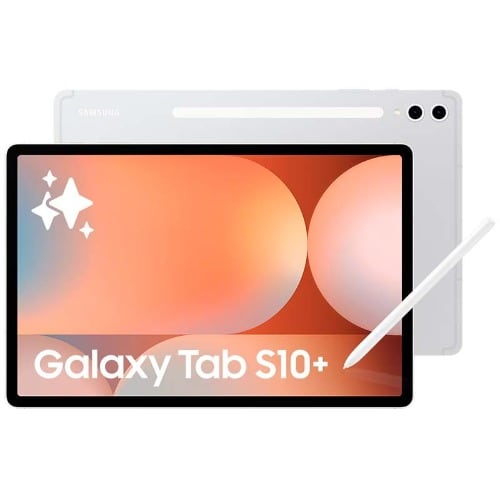 Galaxy Tab S10+ - 12.4" - 256GB ROM - 12GB RAM - 4G Nano SIM + WiFi - 10090mAh - Silver