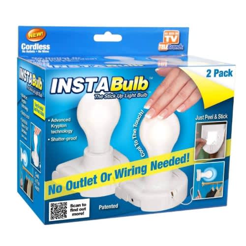 Instabulb Battery Operated LED Light Bulb