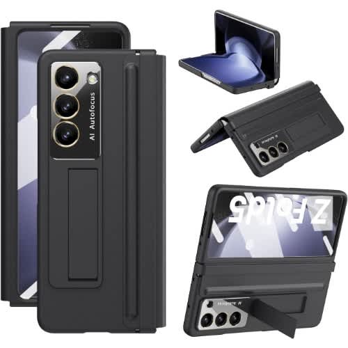 Case With Screen Protector And Stand For Samsung Z Fold 5